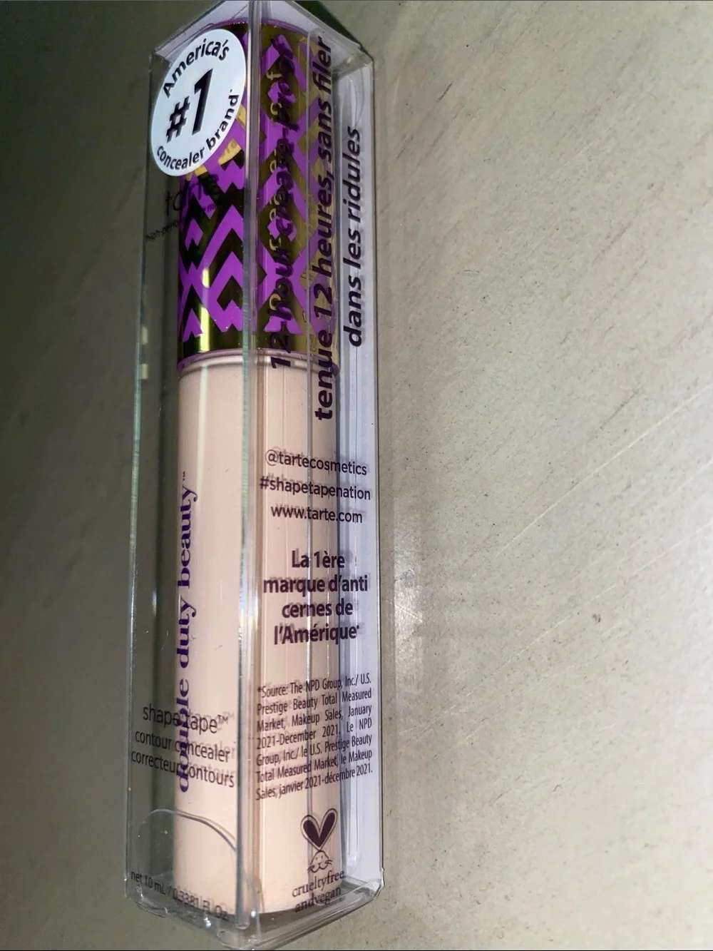 New Tarte Concealer, double duty beauty concealer, Light 20 B
